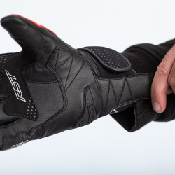 RĘKAWICE SKÓRZANE RST FREESTYLE 2 CE BLACK/RED/WHITE  (2671)