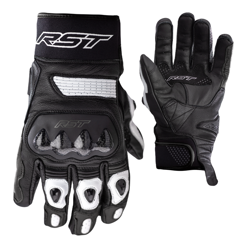 RĘKAWICE SKÓRZANE RST FREESTYLE 2 CE BLACK/WHITE/WHITE  (2671)