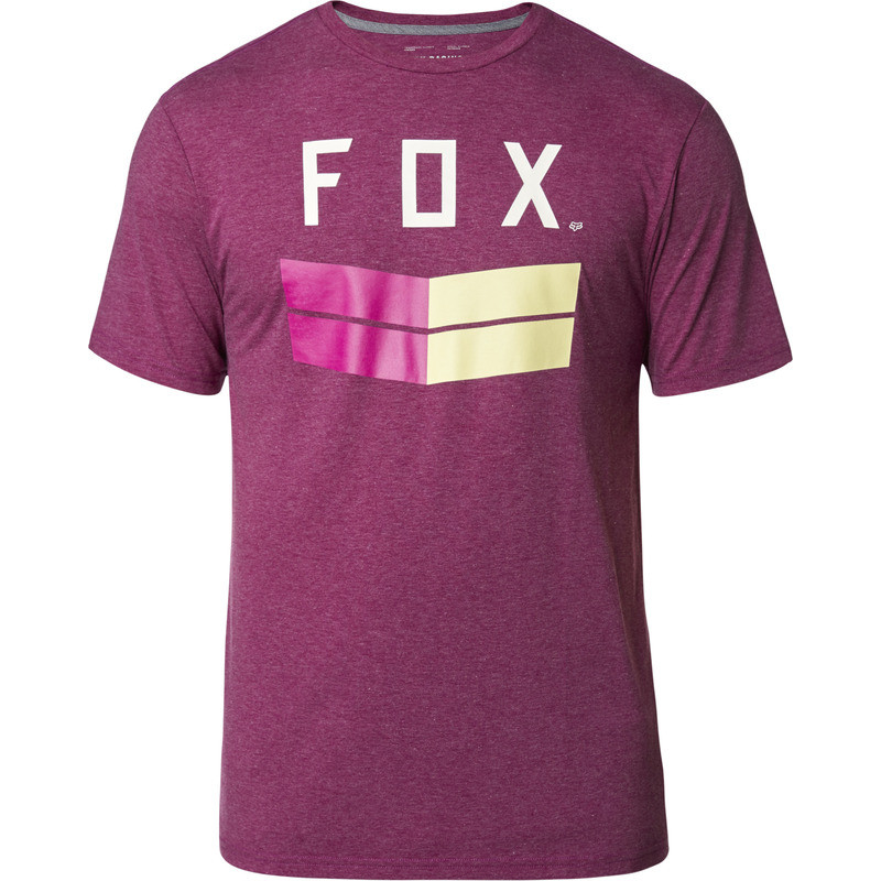 T-SHIRT FOX FRONTIER TECH HEATHER PURPLE  ENDURO CROSS