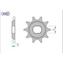 AFAM Zębatka przednia do...