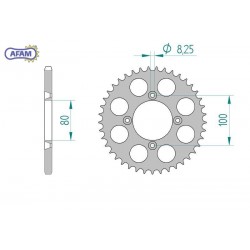 AFAM Zębatka tylna...