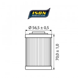 ISON filtr oleju ISON152
