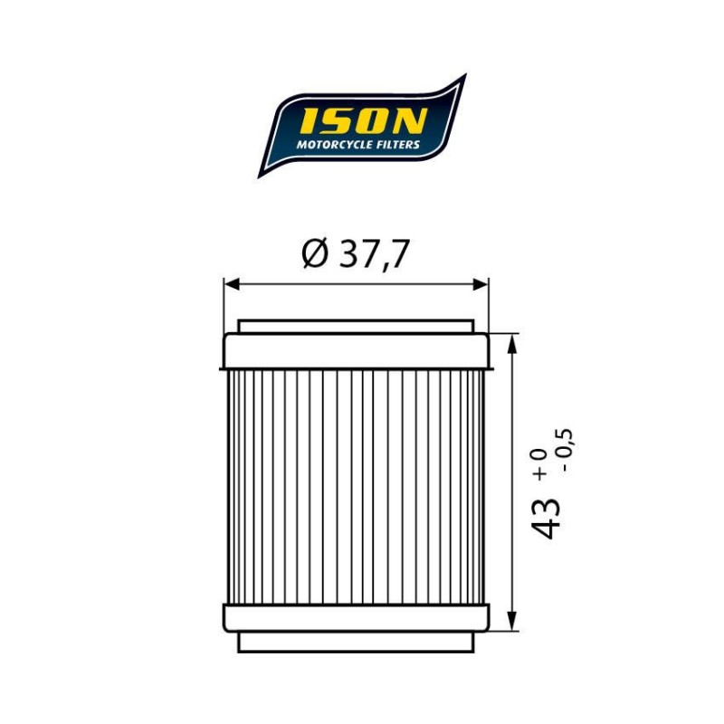 ISON filtr oleju ISON143 ISON filtr oleju ISON143