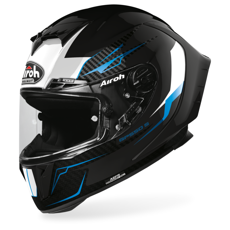 KASK AIROH GP550 S VENOM BLACK GLOSS 