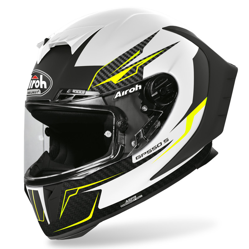 KASK AIROH GP550 S VENOM WHITE GLOSS 