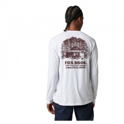 KOSZULKA Z DŁUGIM RĘKAWEM FOX OUT AND ABOUT OPTIC WHITE  ENDURO CROSS