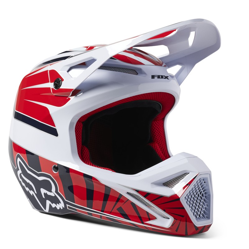KASK FOX V1 GOAT RED  ENDURO CROSS