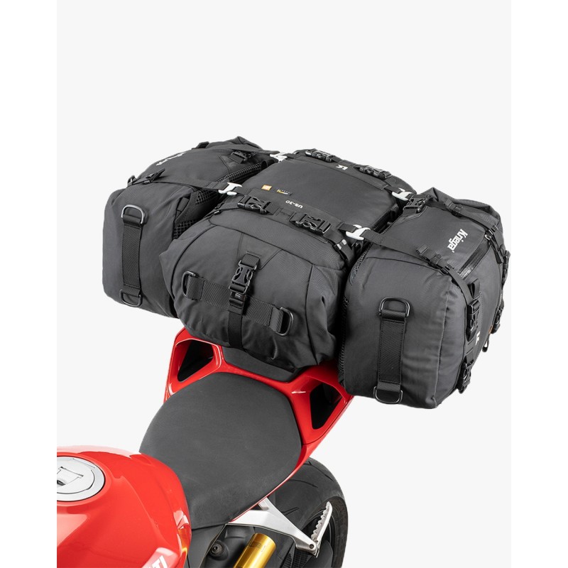 Kriega US Combo 70 Drypack Cordura zestaw toreb za siedzenie motocykla Kriega US Combo 70 Drypack Cordura zestaw toreb za siedzenie motocykla