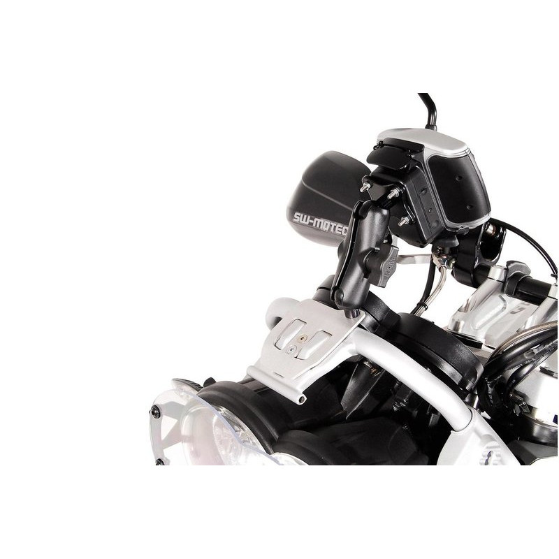 MOCOWANIE GPS DO KOKPITU SW-MOTECH BMW R 1200 GS (08-12) BLACK