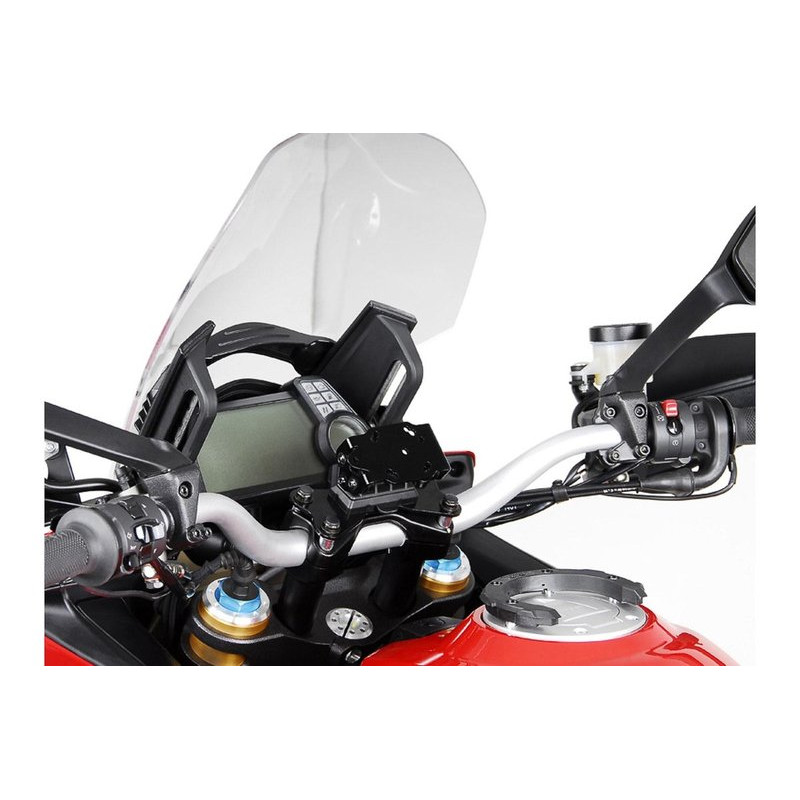 MOCOWANIE GPS NA KIEROWNICĘ SW-MOTECH DUCATI MULTISTRADA 1200/S (10-14) BLACK