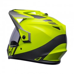 KASK BELL MX-9 ADVENTURE MIPS DASH HI-VIZ YELLOW/GREY 