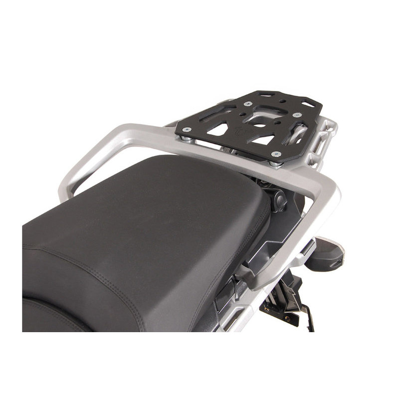 STELAŻ POD PŁYTĘ MONTAŻOWĄ KUFRA ALU-RACK SW-MOTECH TRIUMPH TIGER 1200/EXPLORER (11-), BLACK