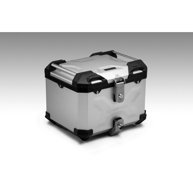 ZESTAW KUFRA CENTRALNEGO TRAX ADV SW-MOTECH TRIUMPH TIGER 1200 EXPLORER (11-) SILVER 38L