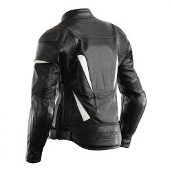 KURTKA SKÓRZANA RST LADY GT CE BLACK/WHITE DXS (2130)