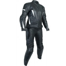 KURTKA SKÓRZANA RST LADY GT CE BLACK/WHITE DXS (2130)