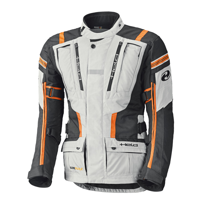 KURTKA TEKSTYLNA HELD HAKUNA II GREY/ORANGE 