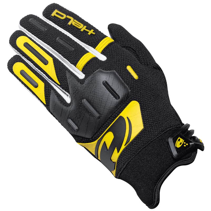 RĘKAWICE HELD JUNIOR HARDTACK BLACK/YELLOW 