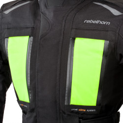 KURTKA TEKSTYLNA REBELHORN HARDY PRO BLACK 