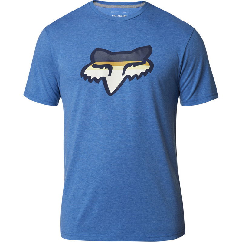 T-SHIRT FOX HEAD STRIKE TECH HEATHER ROY  ENDURO CROSS