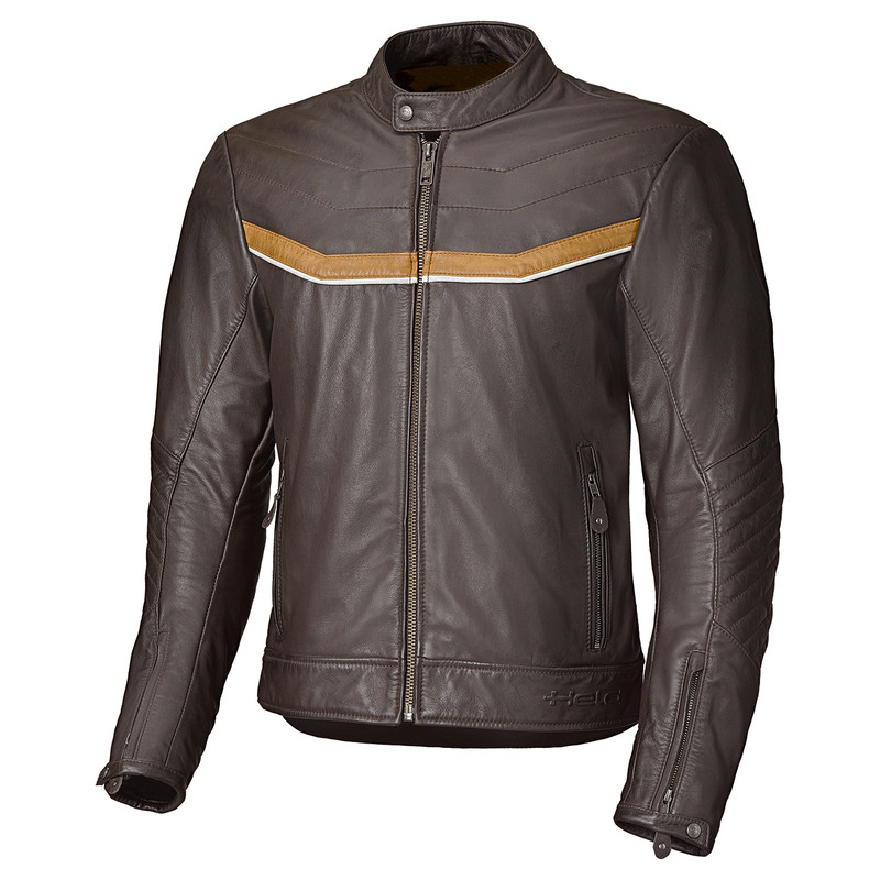 KURTKA SKÓRZANA HELD HEYDEN BROWN/BEIGE 
