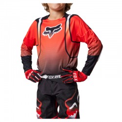 BLUZA FOX JUNIOR 360 VIZEN FLUO RED  ENDURO CROSS