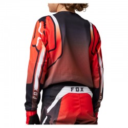BLUZA FOX JUNIOR 360 VIZEN FLUO RED  ENDURO CROSS