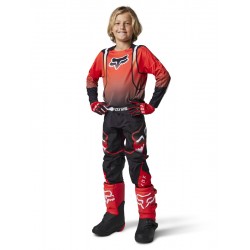 BLUZA FOX JUNIOR 360 VIZEN FLUO RED  ENDURO CROSS