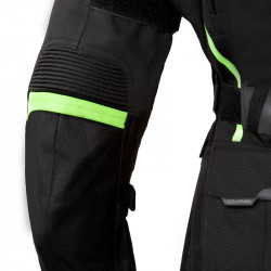 KURTKA TEKSTYLNA REBELHORN HIKER II BLACK/FLO YELLOW 