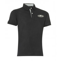 T-SHIRT POLO HJC BLACK 