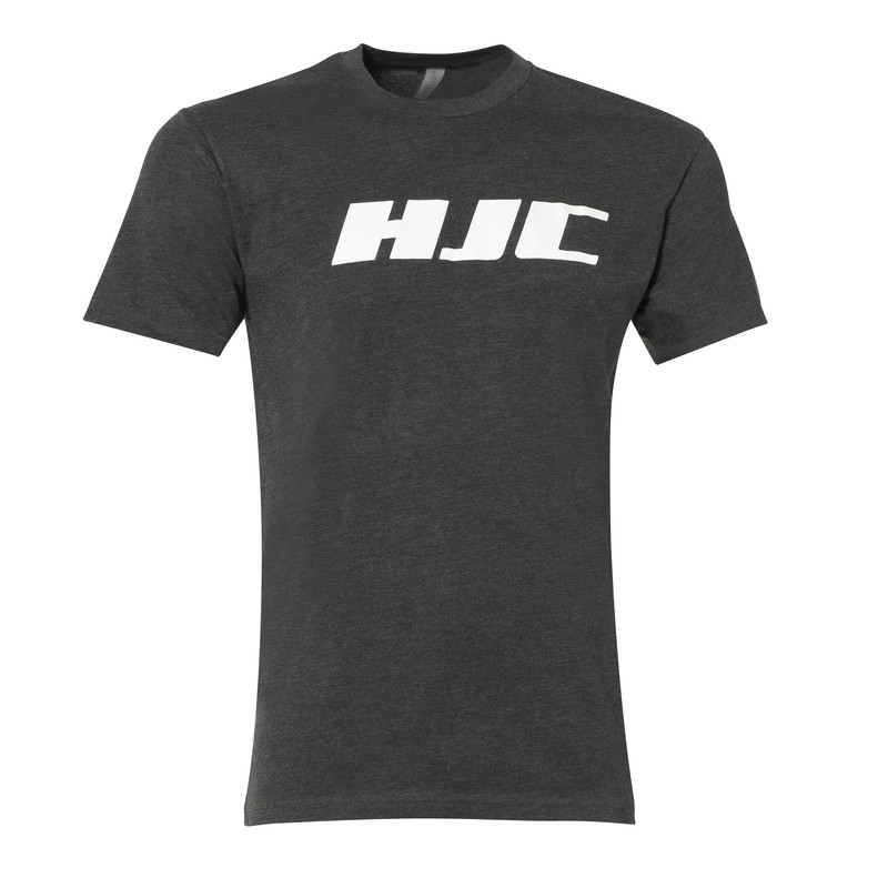T-SHIRT HJC HEATHER BLACK 