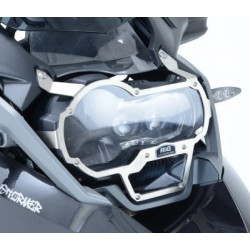 OSŁONA REFLEKTORA RG RACING (DO JAZDY DZIENNEJ) BMW R1200GS 13- /R1200GS ADV 13-, STAL NIERDZEWNA