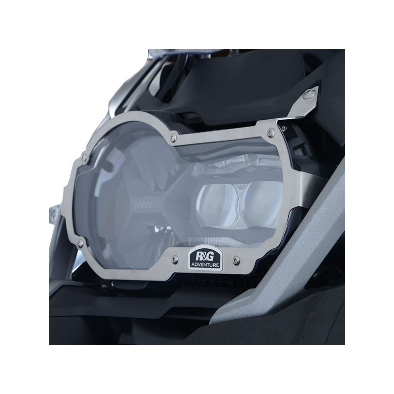 OSŁONA REFLEKTORA RG RACING BMW R1200GS 13- / R1200GS ADVENTURE 13-, STAL NIERDZEWNA