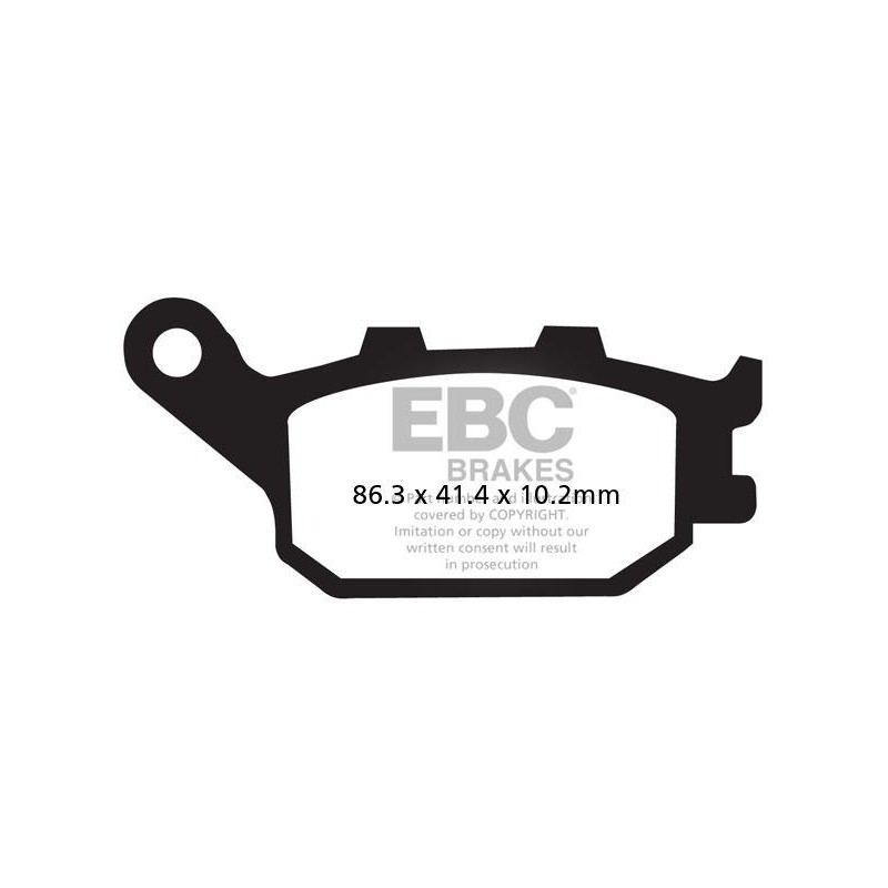 Klocki hamulcowe EBC FA174V V-PAD (kpl. na 1 tarcze)