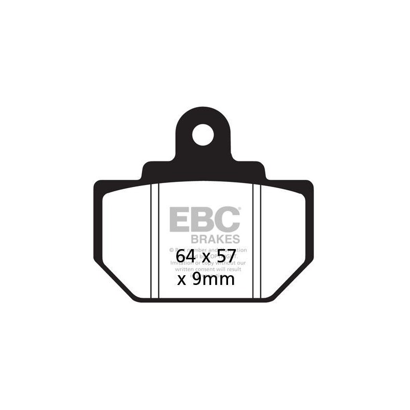 Klocki hamulcowe EBC FA111 (kpl. na 1 tarcze) Klocki hamulcowe EBC FA111 (kpl. na 1 tarcze)