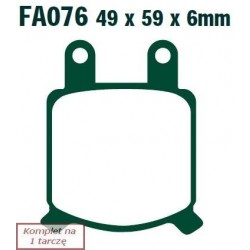 Klocki hamulcowe EBC FA076V...
