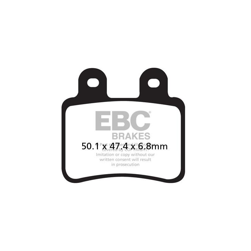 Klocki hamulcowe EBC FA350 (kpl. na 1 tarcze) Klocki hamulcowe EBC FA350 (kpl. na 1 tarcze)
