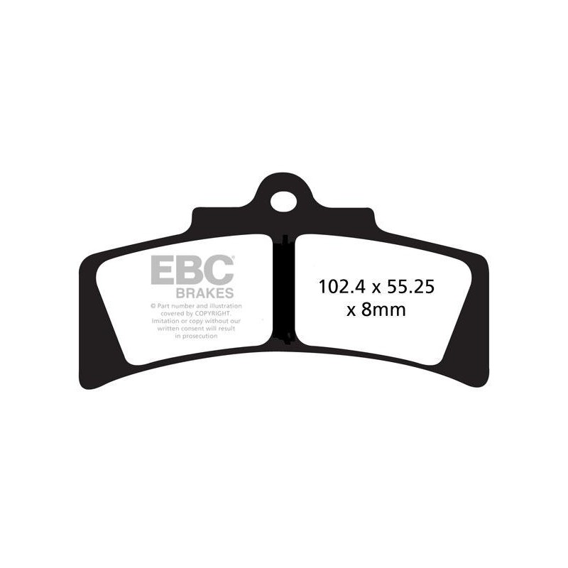 Klocki hamulcowe EBC GFA183HH torowe/profesjonalne (kpl. na 1 tarcze) Klocki hamulcowe EBC GFA183HH torowe/profesjonalne (kpl. na 1 tarcze)