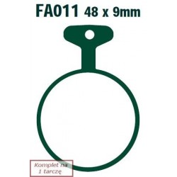 Klocki hamulcowe EBC FA011...