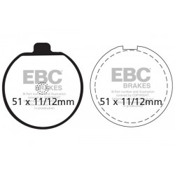 Klocki hamulcowe EBC FA035...