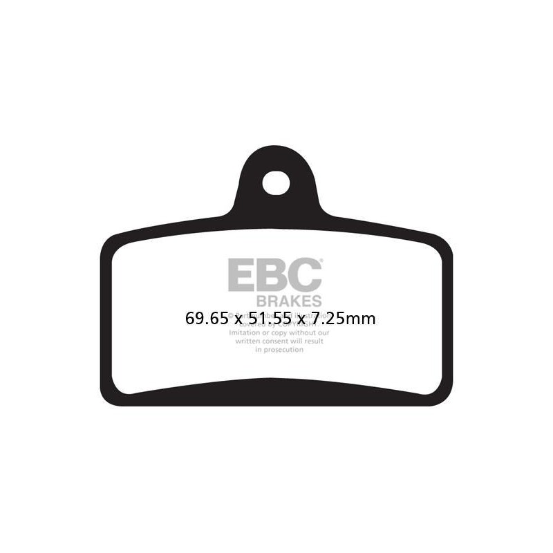 Klocki hamulcowe EBC FA399 (kpl. na 1 tarcze) Klocki hamulcowe EBC FA399 (kpl. na 1 tarcze)