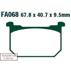 Klocki hamulcowe EBC FA068V...