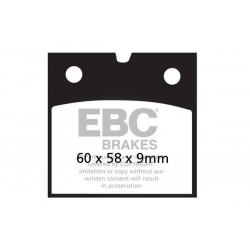 Klocki hamulcowe EBC FA077...