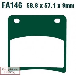 Klocki hamulcowe EBC FA146V...