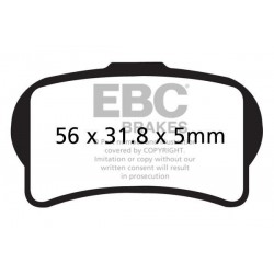 Klocki hamulcowe EBC...