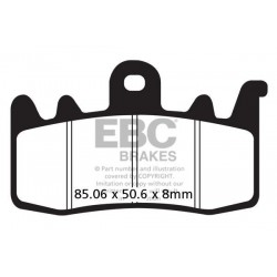 Klocki hamulcowe EBC FA630V...