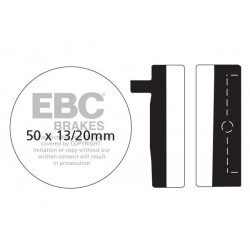 Klocki hamulcowe EBC FA012...