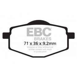 Klocki hamulcowe EBC MXS101...