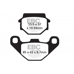 Klocki hamulcowe EBC FA372R...