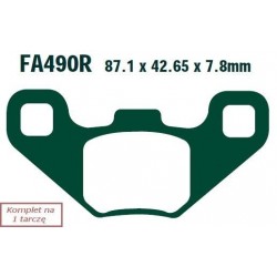 Klocki hamulcowe EBC FA490R...