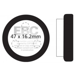 Klocki hamulcowe EBC FA021R...